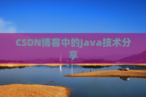 CSDN博客中的Java技术分享
